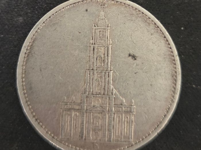 1934 Germany 5 Reichsmark