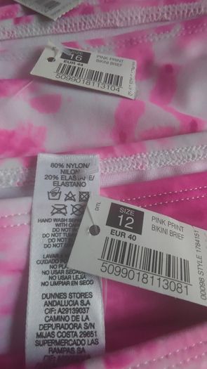 Tropical Pink Bikini Bottoms Brand New!