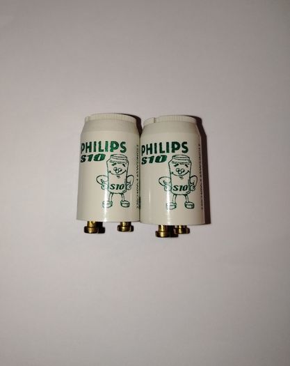 2x Philips 4W to 65W Universal Starter S10