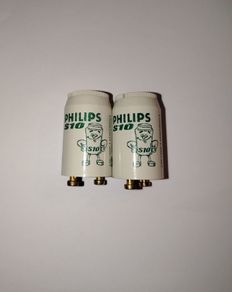 2x Philips 4W to 65W Universal Starter S10