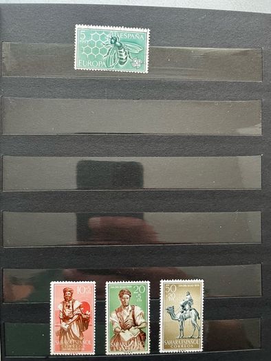 SPAIN Colonies album with stamps