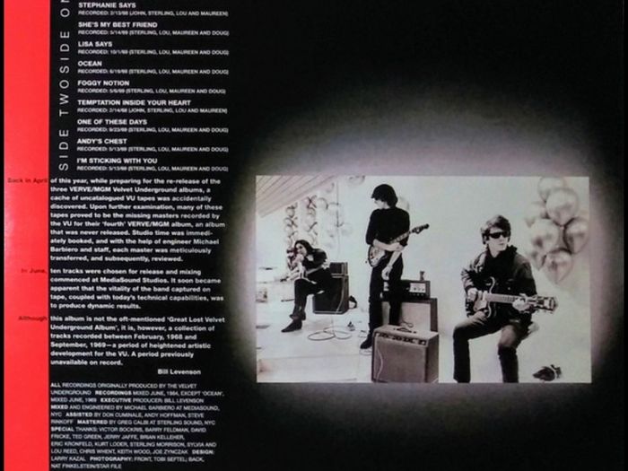 The Velvet Underground - VU, Vinyl, LP, RE