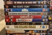 War Movie DVD Collection Bundle Killing Fields Das Boot Longest Day Apocalypse Now Full Metal Jacket Etc