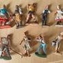 8 x 1960s Britains Crescent, 2 x Hong Kong farming figures. 10 total Image 2