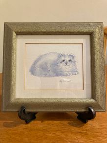 Picture titled "Happy Cat"