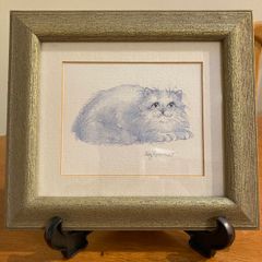 Picture titled "Happy Cat"