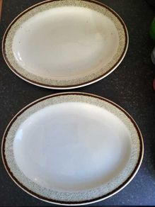Pair of Royal Doulton Platters