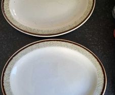 Pair of Royal Doulton Platters