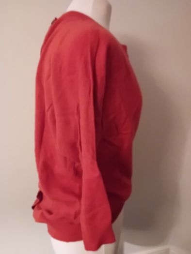 Jigsaw Wool Cashmere Button Back Jumper S