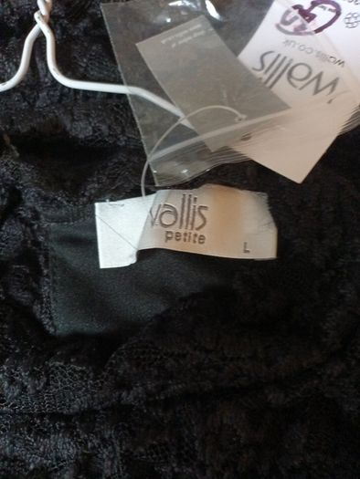 Wallis  Black  Dress.  S.L - 16.    B.N.W.T.