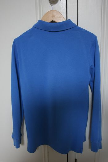 Ralph Lauren Boys Long Sleeved Blue Polo Top - Size 6