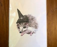 Hedgehog Irish Print by Louise Naughton - Limited Edition