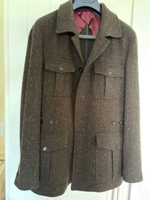 Magee 100% wool over-shirt 40R