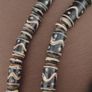 Antique Venetian Style Handmade Glass Beads Strand Necklace 24 inches Image 6