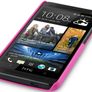 Htc One Hybrid Rubberised Back Case Solid Black / Solid Pink / Solid Red +  Free Screen Protector Image 2