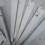 Set of 8 Sparring White Brackets 27cms for Shelf System Image 9