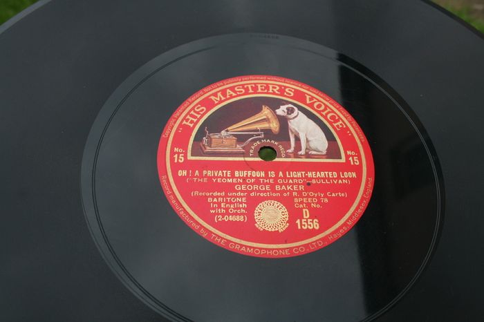 Antique Gramophone records