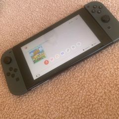 NINTENDO SWITCH with animal crossing and super mario odyssey
