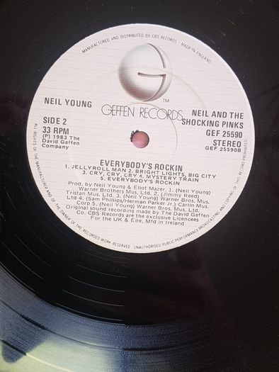 Neil Young LP  (Irish)