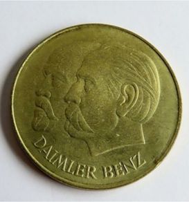 Daimler Benz Bronze 100th anniversary medal 1986