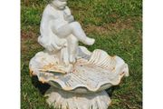 Cherub Bird Bath H142