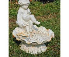 Cherub Bird Bath H142