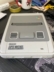 Super Nintendo Console SNES 60Hz ModChip Working 3 Controllers