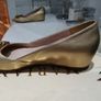 Fabulous Marian Gild Wedge Shoes Size 38 Image 5