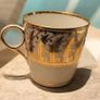Antique 1820s Paris Porcelain Armorial Cup Image 2