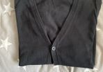 Mens black cardigan