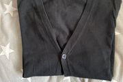 Mens black cardigan