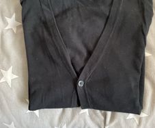 Mens black cardigan