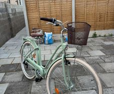 Decathlon City Bike Mint Green New