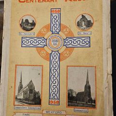Centenary Record Of Wexford's Twin Church 1858-1958. First Edition Large Volume Paperback In Fair Condition   See Photos For Same.