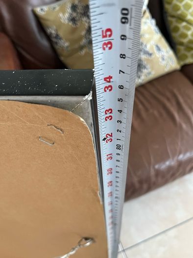 Vintage Silver Framed Mirror