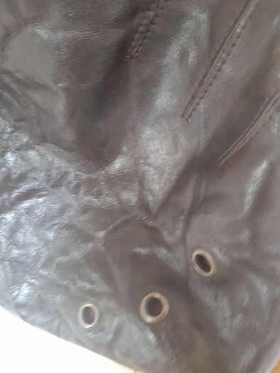 Thomas Burberry leather bag