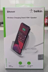 Belkin Wireless Charging Stand and Speaker