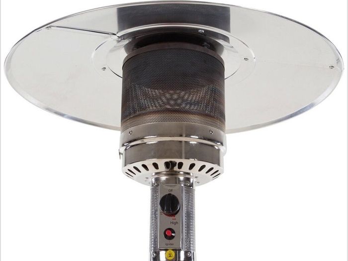 Outdoor gas heater