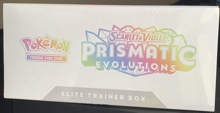 Pokemon Prismatic Evolutions Elite Trainer Box