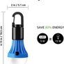 Camping Lights, Battery Powered Tent Lights, Warm and Cool White Modes, Camping Accessories, Hanging Camping Lantern, Suit for Hiking, Fishing, Power Cuts, Pack of 4 Image 3