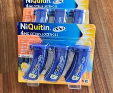 STOP SMOKING Aid Niquitin CITRUS Mini Lozenges 4mg