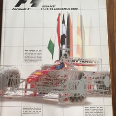 2000 F1 Hungarian GP Race Programme