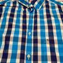 Paul & Shark Mens Blue/Navy/White Check Long Sleeve Shirt Size Medium/39 Image 3