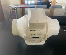 bathroom fan 4in 100mm in line extractor