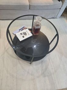 Ikea Vittsjo Black Coffee Table 75 CM