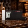 Genuine Leather Pop-Up Card Holder Wallet RFID Blocking Slim Credit Card Case Image 7