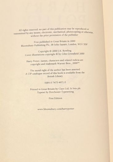 Harry Potter and the Goblet of Fire Deluxe Special Edition