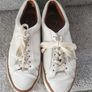 Massimo Dutti Leather Trainers Size Uk 7 Image 7