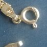 14ct solid gold Italian Figaro chain necklace 4.72g Image 6