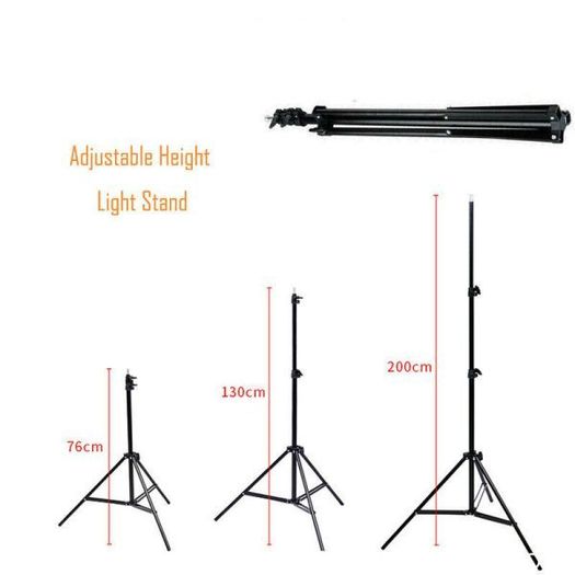 44123 2 250W Bulb Continuous Light Photo & Video Studio